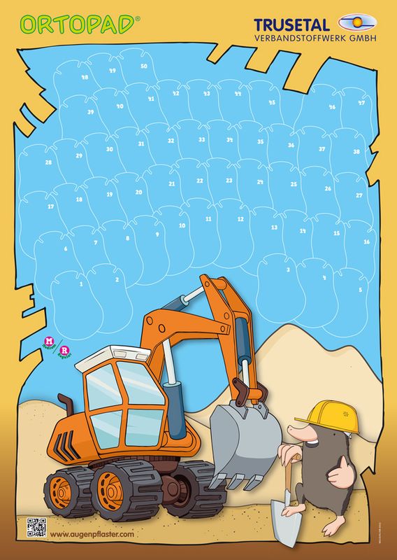 Motivasjonsplakat Gravemaskin