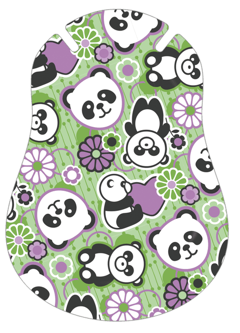 Hovedbilde Ortopad Mix Panda og lilla blomster 20 stk