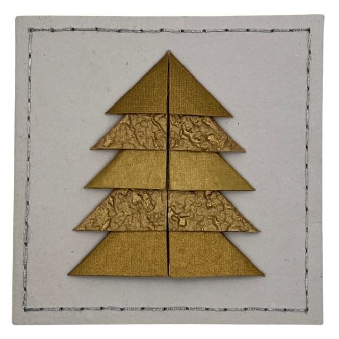 Hovedbilde Gull Juletre kort