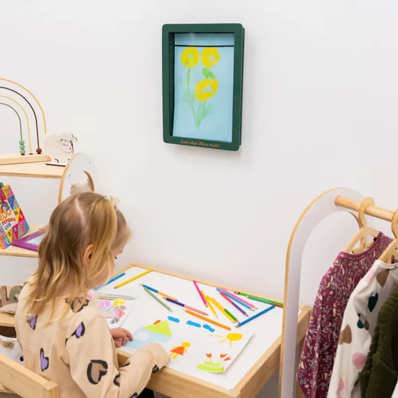 Barne Tegneramme A4 – Changeable Artwork Frame Enjoy The Wood