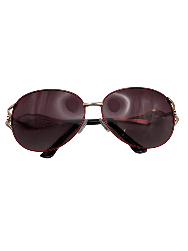 HDCRAFTER elegante dame solbriller rød/gull