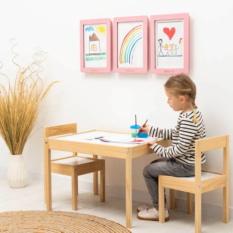 Barne Tegneramme A4 – Changeable Artwork Frame Enjoy The Wood